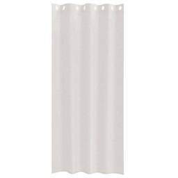 Berkfield Home Full Curtains with Curtains 2 pcs Cream 140 x 225 cm Polyester - thumbnail 4