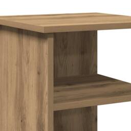 Berkfield Home Sideboard Artisan Oak 35x35x55 cm Engineered Wood in Brown - Size: 35 x 35 x 55 cm - thumbnail 7