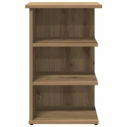 Berkfield Home Sideboard Artisan Oak 35x35x55 cm Engineered Wood in Brown - Size: 35 x 35 x 55 cm - thumbnail 4