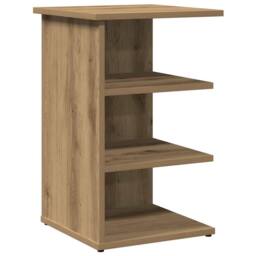 Berkfield Home Sideboard Artisan Oak 35x35x55 cm Engineered Wood in Brown - Size: 35 x 35 x 55 cm - thumbnail 3