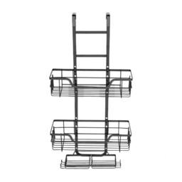 EONLION 3 Tier Hanging Shower Caddy Storage in Black - thumbnail 5