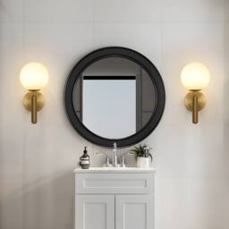 Pheashine Gold Rechargeable Touch Wall Lamp, 15cm Milky Glass 3000-6500K Dimmable - thumbnail 7