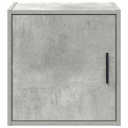 Berkfield Home Durable Garage Wall Cabinet Concrete Grey Engineered Wood - thumbnail 6