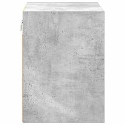 Berkfield Home Durable Garage Wall Cabinet Concrete Grey Engineered Wood - thumbnail 7