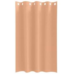 Berkfield Home Bright Curtains with Curtains 2 pcs Light brown 175 x 140 cm Polyester - thumbnail 4