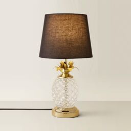 ValueLights Pineapple Gold On/Off Dimmable Touch Table Lamp Light - thumbnail 6