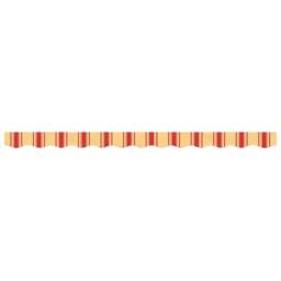 Berkfield Home Replacement Fabric for Awning Valance Yellow & Orange Stripe 3 m - thumbnail 3