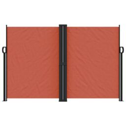 Berkfield Home Retractable Side Awning Terracotta 160x1200 cm in Orange - thumbnail 3