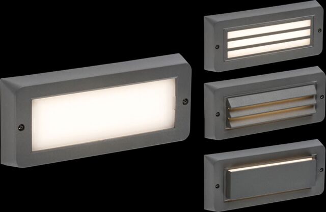 Netlighting LED CCT Adjustable Surface Mount Brick light Grey 230V IP65 5W - image 1
