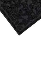 JVL Botany Scraper Rubber Pin Doormat 40x60cm in Black - Size: 40 cm x 60 cm - thumbnail 4
