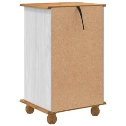 Berkfield Home Chest of Drawers 'ASKIM'White 45.8x40x79 cm Solid Wood Pine - thumbnail 8