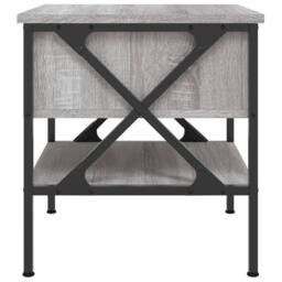 Berkfield Home Durable Bedside Tables 2 pcs Grey Sonoma 40x42x45 cm Engineered Wood - Size: 40 x 42 x 45 cm - thumbnail 8