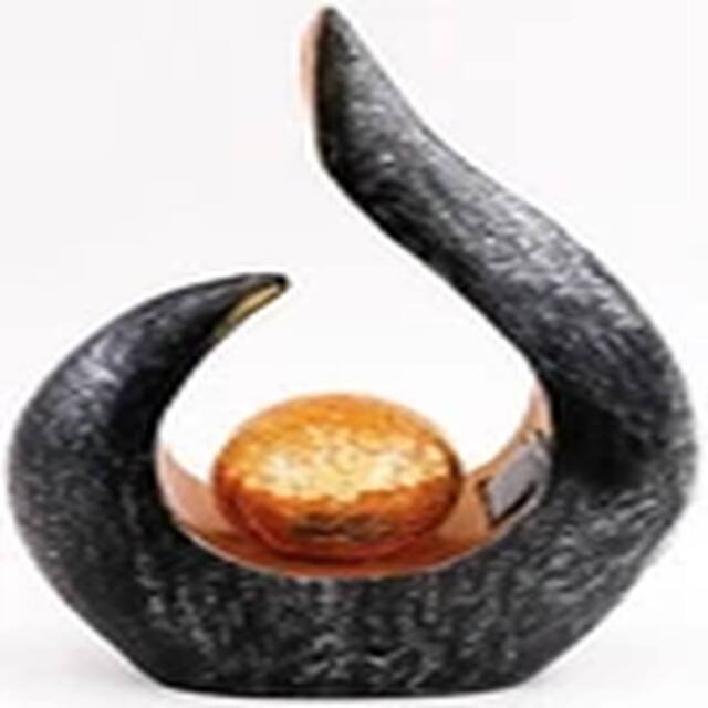 EONLION Decorative Solar Garden Ornament in Black - image 1