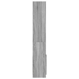Berkfield Home Highboard¬†Grey Sonoma 92x33x180 cm Engineered Wood in Grey - Size: 92 x 33 x 180 cm - thumbnail 6