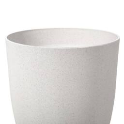 Wyld and Coco Off-White Stone-Effect Fibre Clay Plant Pot 43cm in White - thumbnail 5