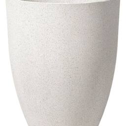 Wyld and Coco Off-White Stone-Effect Fibre Clay Plant Pot 43cm in White - thumbnail 2