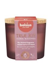 KDMD True Joy Fragrance Glass Candle - Floral Blessings in Pink - thumbnail 1