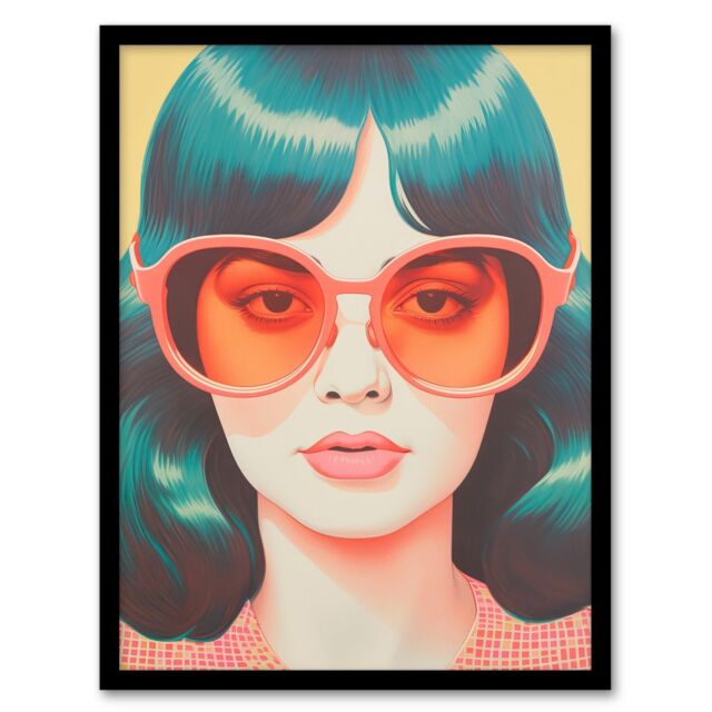 Wee Blue Coo Wall Art Print Too Cool To Call Retro 70s Portrait Living Room Framed - Size: A4 - image 1
