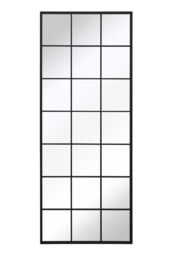 "MirrorOutlet Black Modern Window Garden Wall Mirror 79"" X 31"" (200CM X 80CM) - Size: 1 Pack" - thumbnail 3