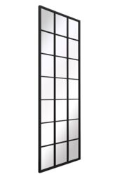 "MirrorOutlet Black Modern Window Garden Wall Mirror 79"" X 31"" (200CM X 80CM) - Size: 1 Pack" - thumbnail 4