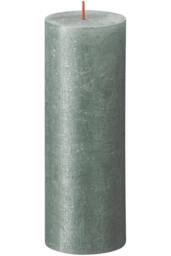 KDMD Blue Bolsius Rustic Shimmer Metallic Candle 190 x 68mm - thumbnail 1
