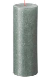 KDMD Blue Bolsius Rustic Shimmer Metallic Candle 190 x 68mm - thumbnail 2