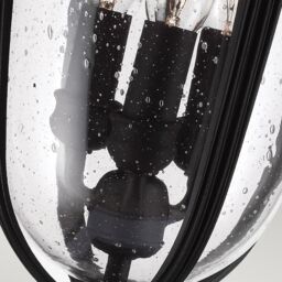 Netlighting English Bridle 3 Light Medium Outdoor Pedestal Light Black IP44 E14 - thumbnail 3