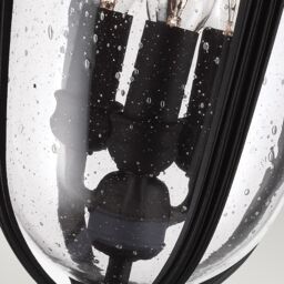 Netlighting English Bridle 3 Light Medium Outdoor Pedestal Light Black IP44 E14 - thumbnail 4