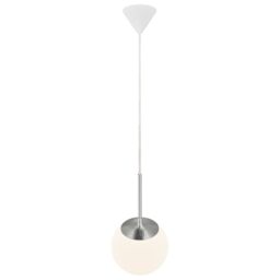Nordlux Modern Indoor Pendant Light White Glass E27 Hand Blown Glass - Mains Powered, IP20 - thumbnail 7
