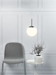Nordlux Modern Indoor Pendant Light White Glass E27 Hand Blown Glass - Mains Powered, IP20 - thumbnail 5