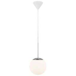 Nordlux Modern Indoor Pendant Light White Glass E27 Hand Blown Glass - Mains Powered, IP20 - thumbnail 3
