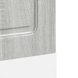 Berkfield Home Dishwasher Panel¬†Kalmar¬†Grey Sonoma 60x1.5x67 cm Engineered Wood in Grey - thumbnail 7