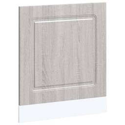 Berkfield Home Dishwasher Panel¬†Kalmar¬†Grey Sonoma 60x1.5x67 cm Engineered Wood in Grey - thumbnail 1