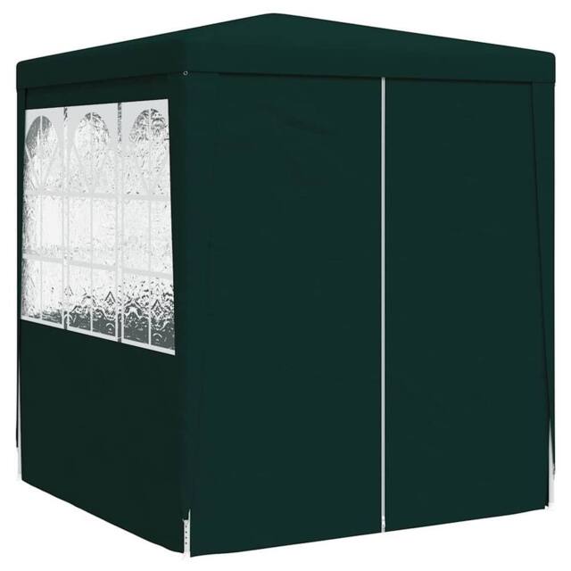 Berkfield Home Professional Party Tent with Side Walls 2.5x2.5 m Green 90 g/m ² - image 1