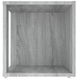 Berkfield Home Side Table Grey Sonoma 33x33x34.5 cm Engineered Wood - thumbnail 5