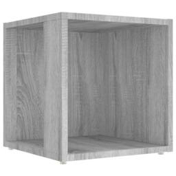 Berkfield Home Side Table Grey Sonoma 33x33x34.5 cm Engineered Wood - thumbnail 2