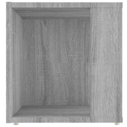 Berkfield Home Side Table Grey Sonoma 33x33x34.5 cm Engineered Wood - thumbnail 6
