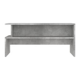 Berkfield Home Decorative Coffee Table Concrete Grey 90x55x42.5 cm Engineered Wood - thumbnail 4