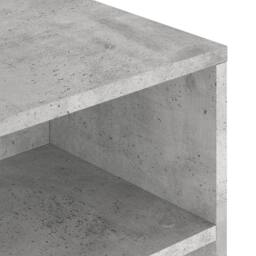 Berkfield Home Decorative Coffee Table Concrete Grey 90x55x42.5 cm Engineered Wood - thumbnail 7