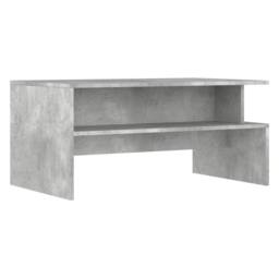 Berkfield Home Decorative Coffee Table Concrete Grey 90x55x42.5 cm Engineered Wood - thumbnail 6