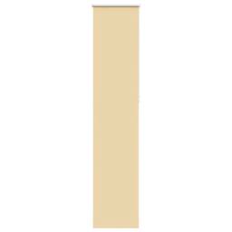 Berkfield Home Roller Blind Blackout Beige 45x210 cm Fabric Width 40.7 cm Polyester - thumbnail 2