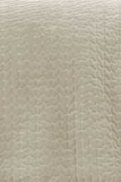 Bianca 'Attica Velvet' Embroidered Bedspread in Natural - thumbnail 2