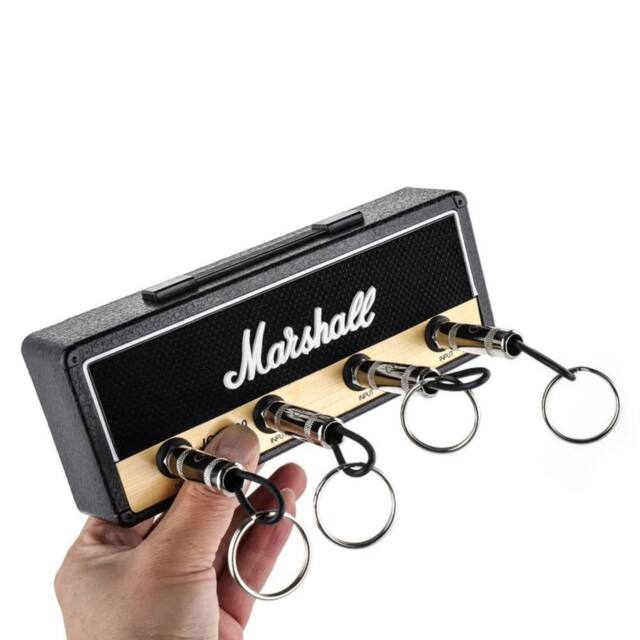 Kelvenix Wall Mount Guitar Key Holder Rack with Keyrings Keychain Hooks - Size: 190 cm x 35 cm - image 1