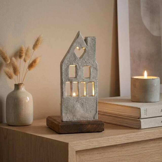 Garden Greatness Cut Out House On Base Candle Holder - Size: 1 Pack - image 1