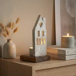 Garden Greatness Cut Out House On Base Candle Holder - Size: 1 Pack - thumbnail 2