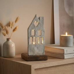 Garden Greatness Cut Out House On Base Candle Holder - Size: 1 Pack