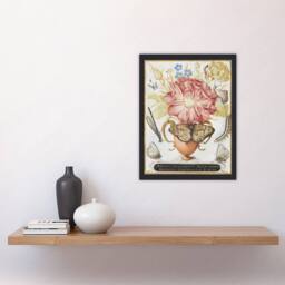 "Artery8 Flowers Snail Insects & Butterflies Hoefnagel Wall Art Poster Print - Size: W18"" x H24""" - thumbnail 4