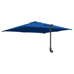 Berkfield Home Patio Umbrella Azure Blue Steel, Polyester Large Adjustable - thumbnail 6