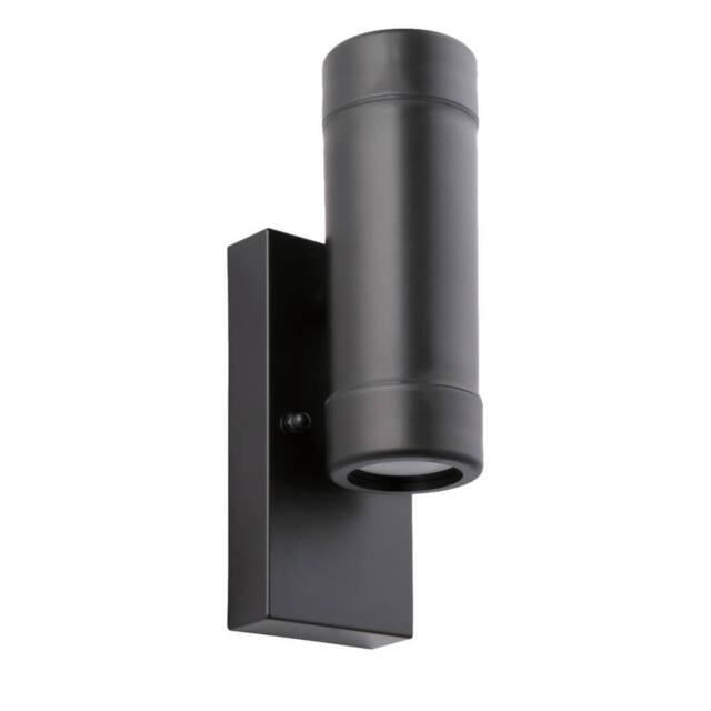 First Choice Lighting Gale - Polypropylene Coastal Dusk Dawn Wall Light in Black - image 1