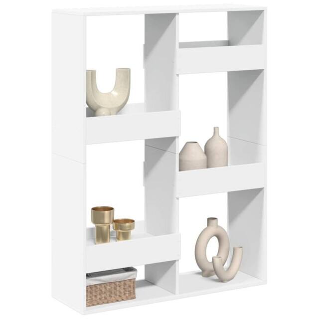 Berkfield Home Room Divider White 100x33x135 cm Engineered Wood - Size: 100 x 33 x 135 cm - image 1